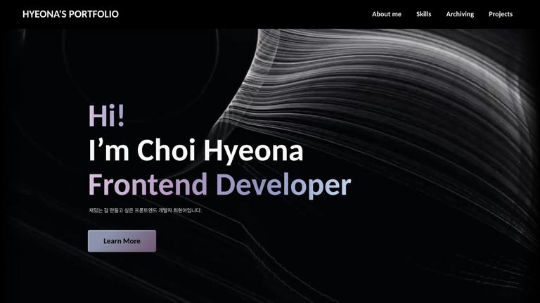 Hyeona's Portfolio